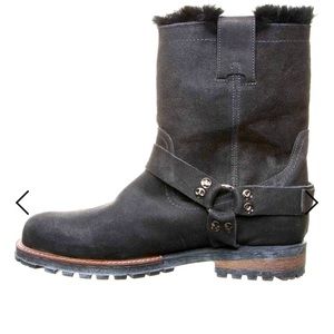 Luxe de Leon Santo Harness Boot Genuine Leather